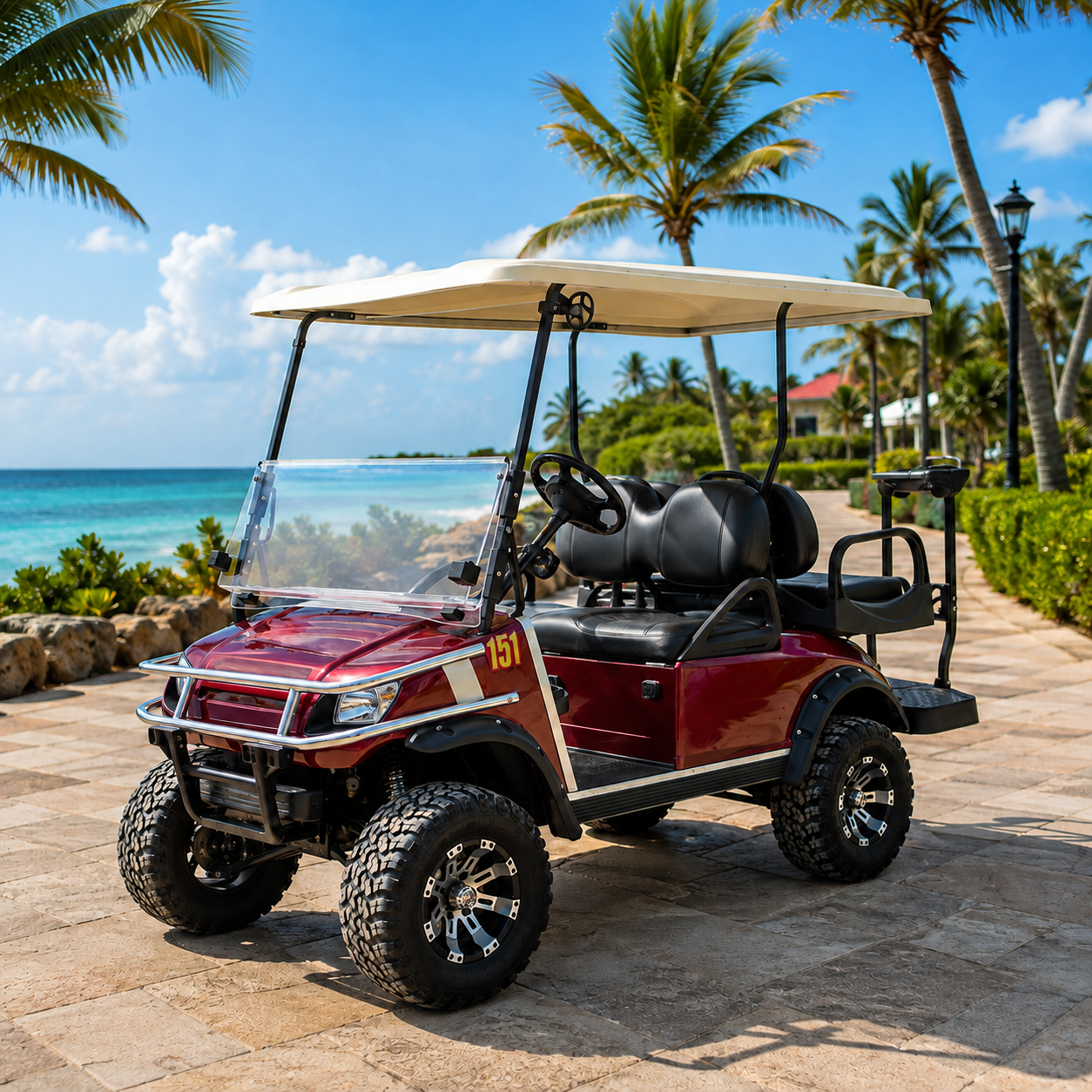 Group tours cart